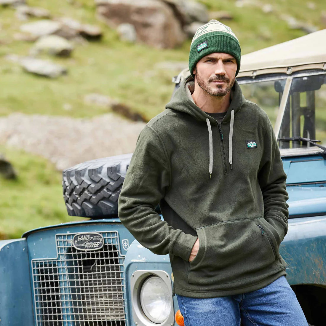 Ballistic Fleece Hoodie Olive